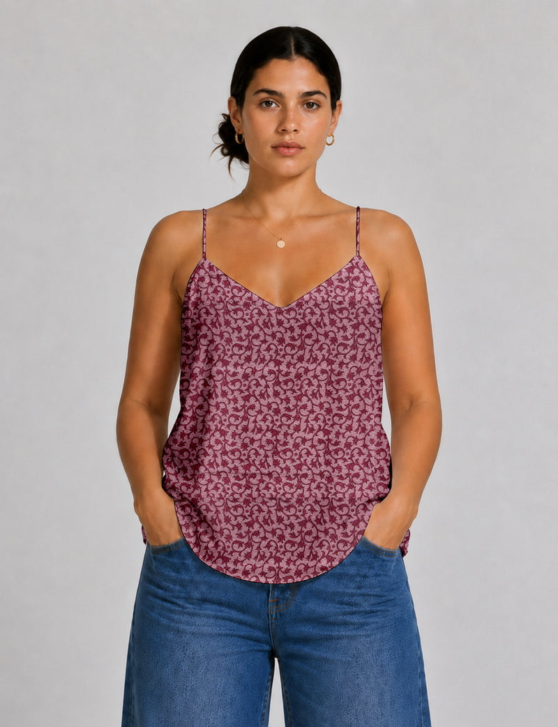 Top lencero - Tropical Rosa