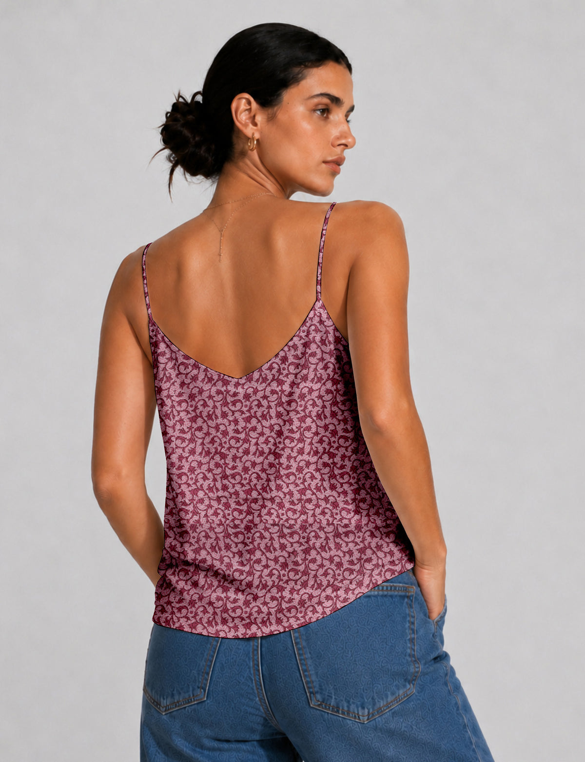 Slip top - Pink Tropical