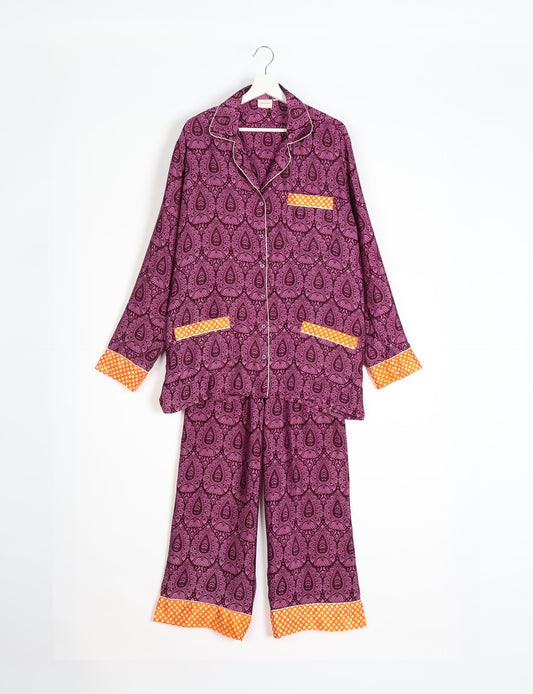 PJ SET LONG WITH LONG SLEEVES