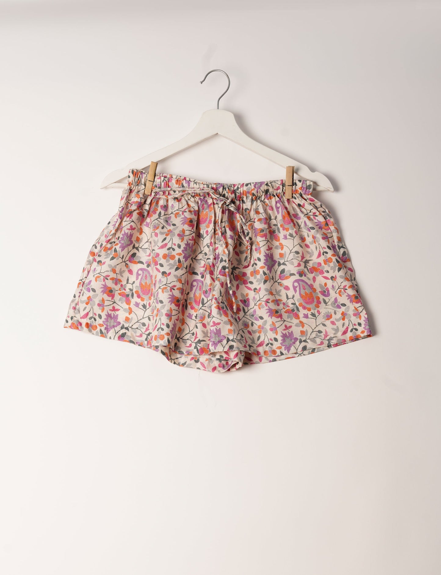 Sleep in eco-friendly luxury with our PJ Set Short. Made for the conscious consumer, these pajamas contribute to zero waste and sustainable practices. The cami top, adorned with delicate eyelash lace and cut on the bias, pairs seamlessly with the comfy shorts featuring an elasticated waist and drawstring tie.