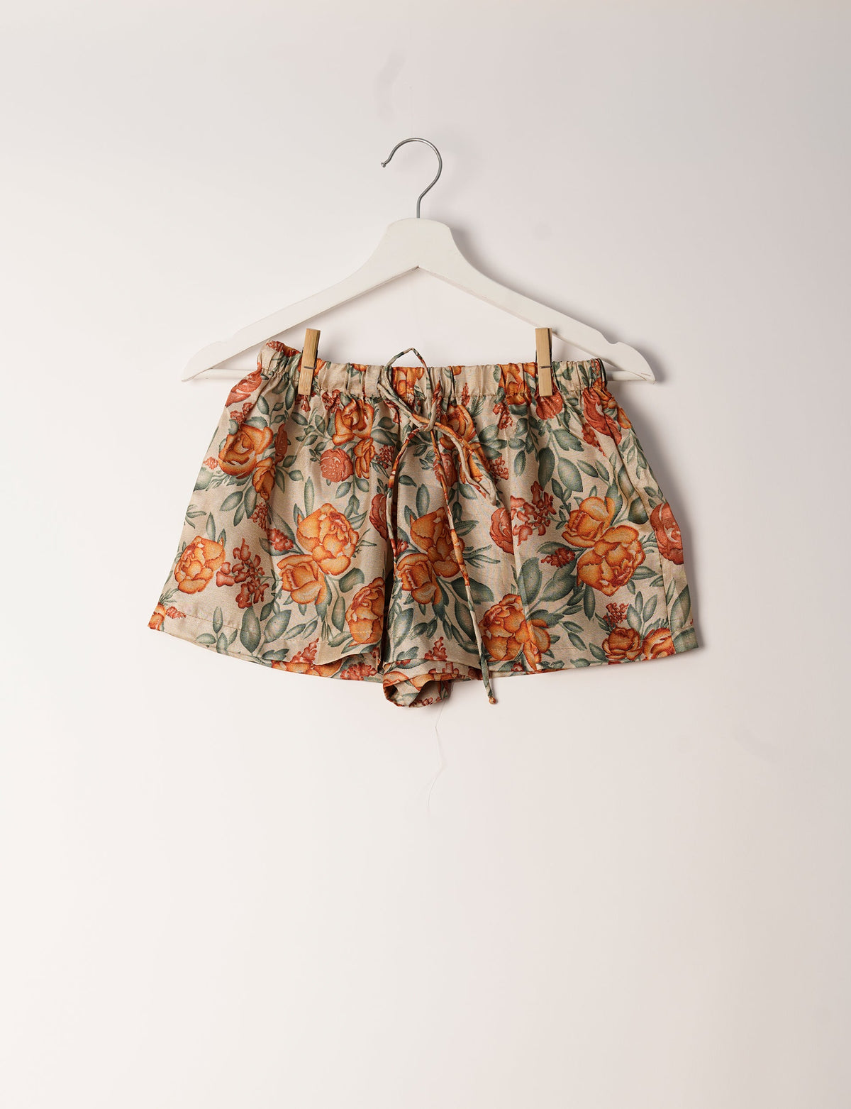 Sleep in eco-friendly luxury with our PJ Set Short. Made for the conscious consumer, these pajamas contribute to zero waste and sustainable practices. The cami top, adorned with delicate eyelash lace and cut on the bias, pairs seamlessly with the comfy shorts featuring an elasticated waist and drawstring tie.