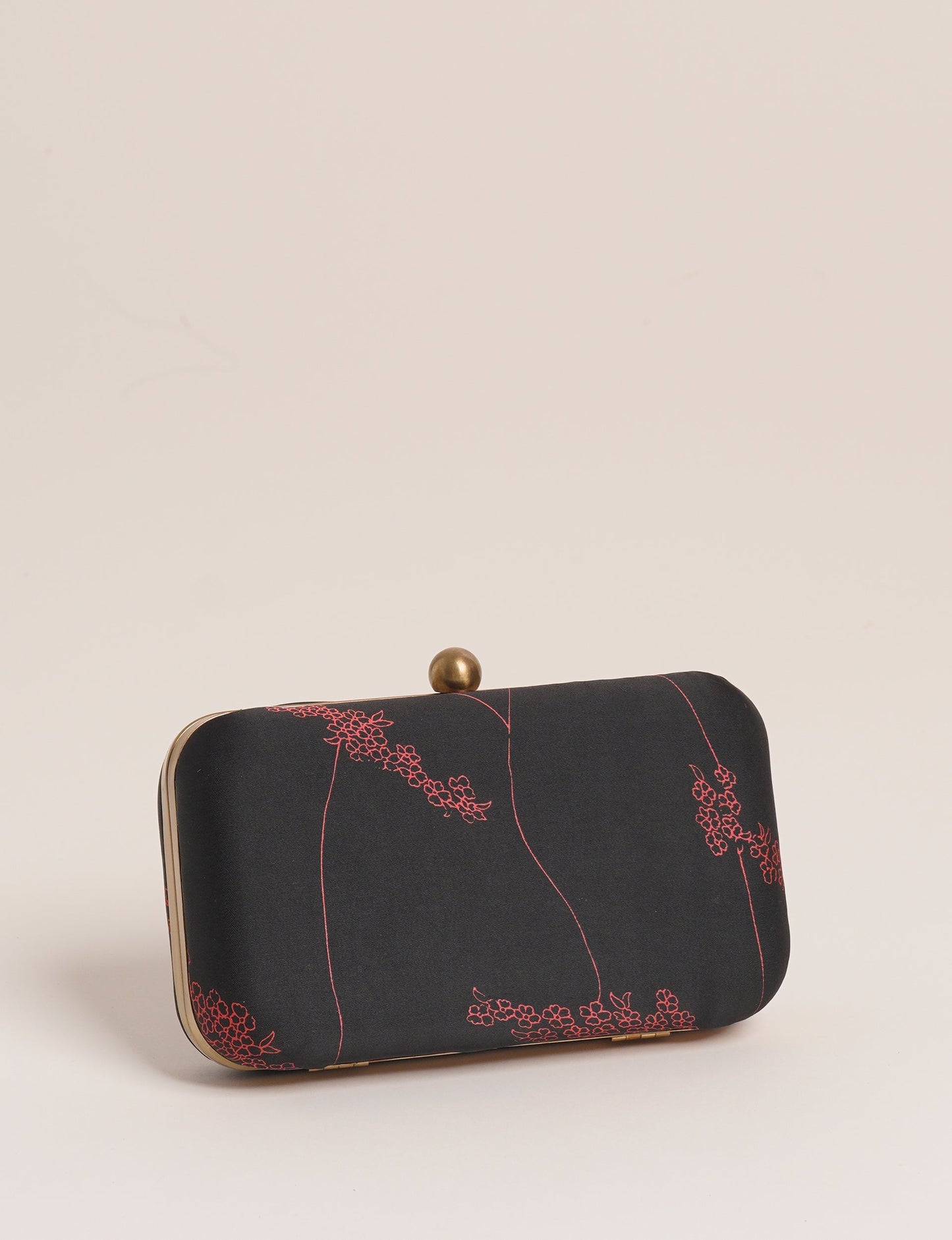 Stylish CLUTCH HANDBAG, a perfect companion for your evening look. Firm rectangular frame, optional metallic sling, and stunning prints add color to your outfit. Eco-friendly and ethically crafted for sustainable fashion.